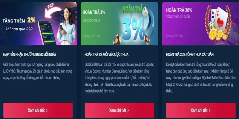 Hoàn trả casino hàng ngày hi88 không giới hạn